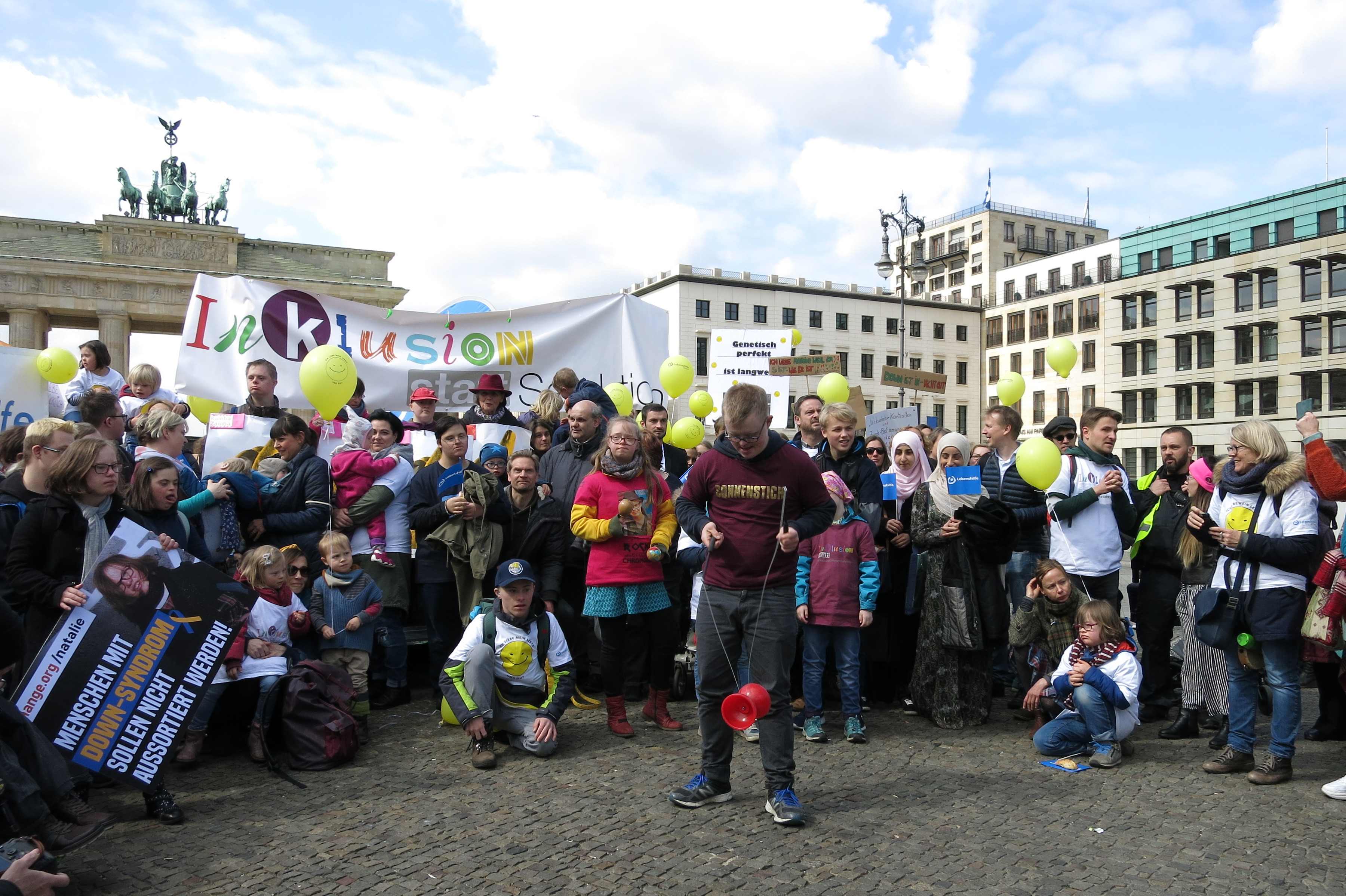 Demonstration Inklusion statt Selektion