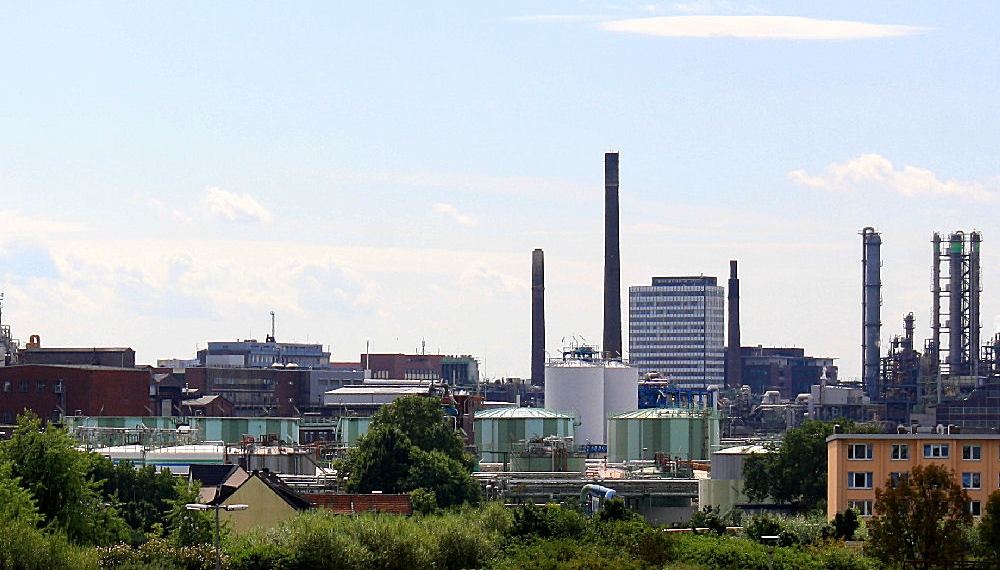 Bayer-Industrieanlagen, Leverkusen