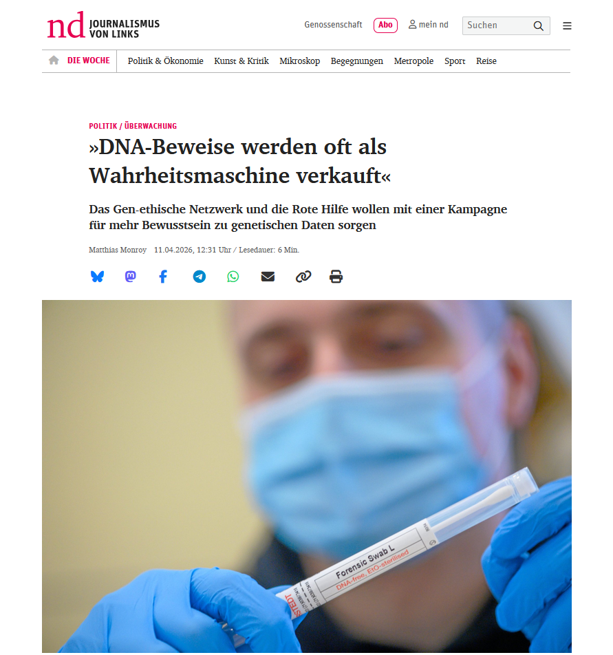 screenshot von nd-aktuell.de