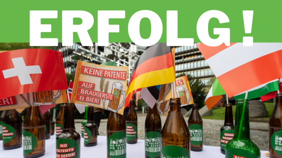 Keine Patente auf Gerste