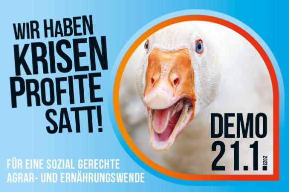 Gutes Essen für alle – statt Profite für wenige!