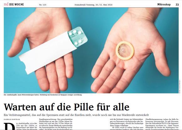 Screenshot ND-Artikel Pille für den Mann