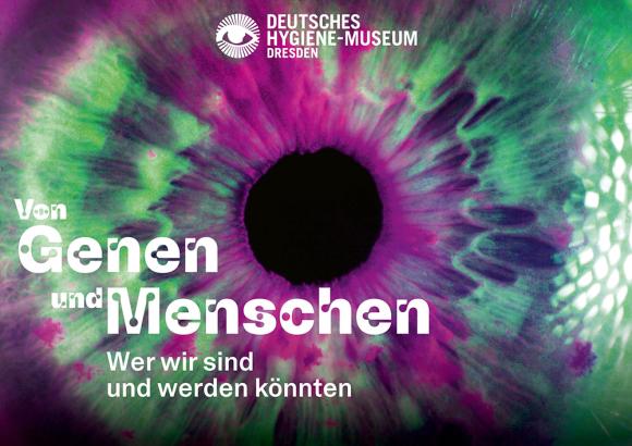 Ausstellungsplakat: Von Genen und Menschen