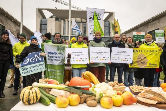 Fotoaktion Kanzleramt Trilog